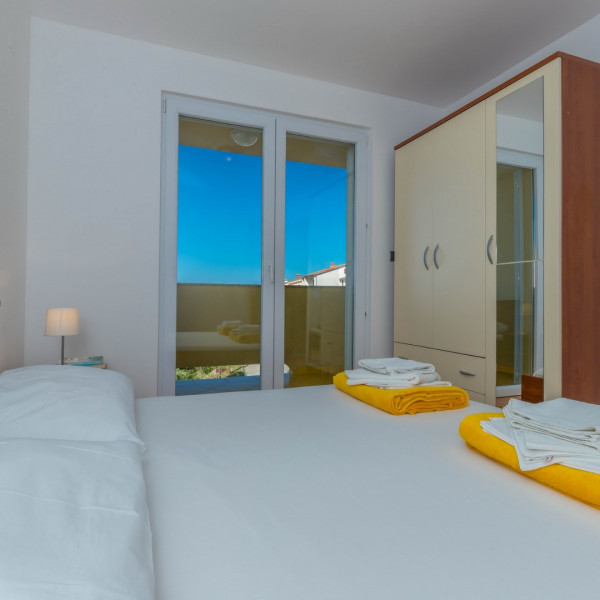 Camere da letto, Principium Apartmani, Appartamenti Principium vicino al mare, Klenovica, Quarnero, Croazia Klenovica